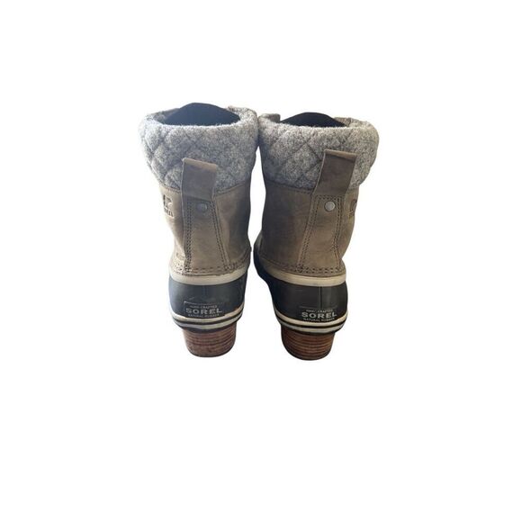 Sorel Slimpack II Womens Gray Lace Up Waterproof Insulated Winter Boots Size 8 - Picture 6 of 16